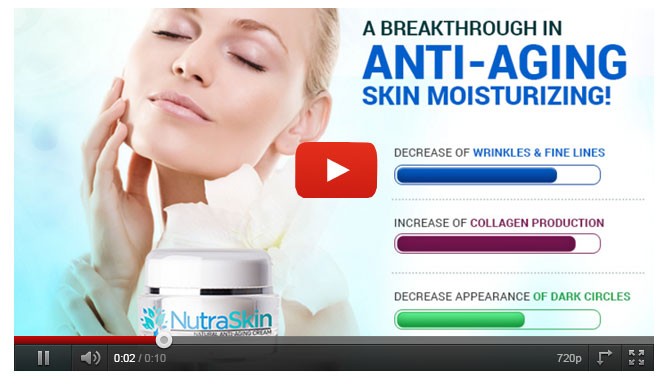 nutra skin anti aging video