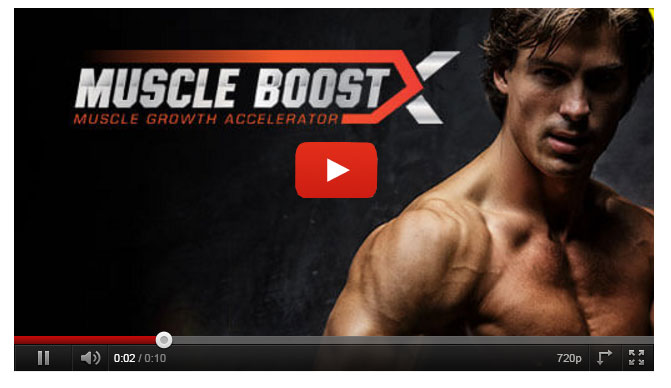 muscle boost x supplement video