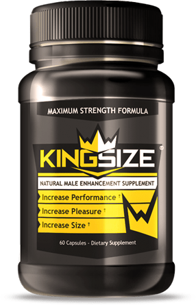 king size male enhancement supplement bottle
